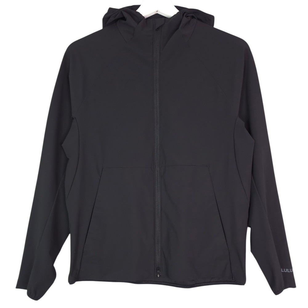 Lululemon Pace Breaker Jacket Mens XS Hooded Full Zip Jacket Black Activewear